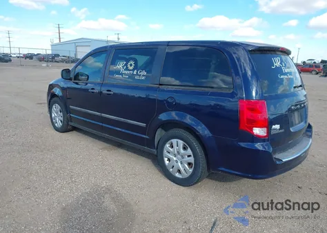 2014 Dodge Grand Caravan American Value Pkg z USA, uszkodzony, nr VIN 2C4RDGBG5ER104821
